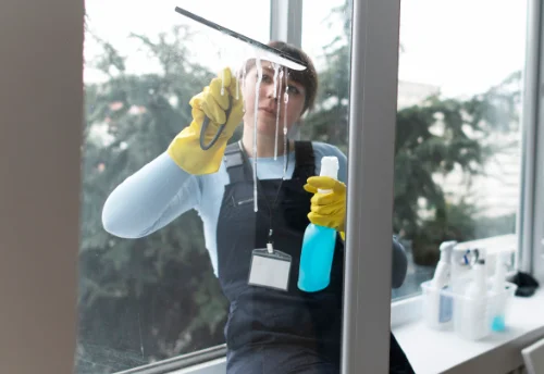 Nettoyage de vitres intérieures et extérieures à Saint-Auvent